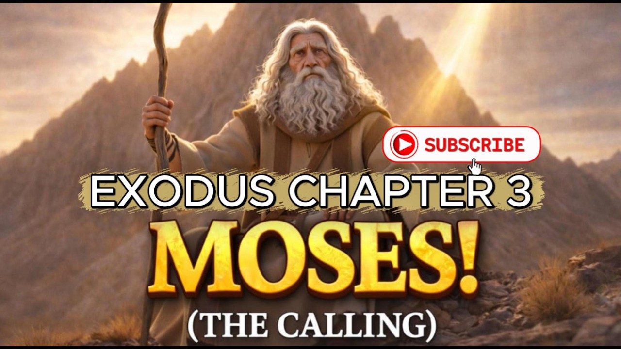 MOSES | The Calling | Bible Story | Exodus Chapter 3 & 4