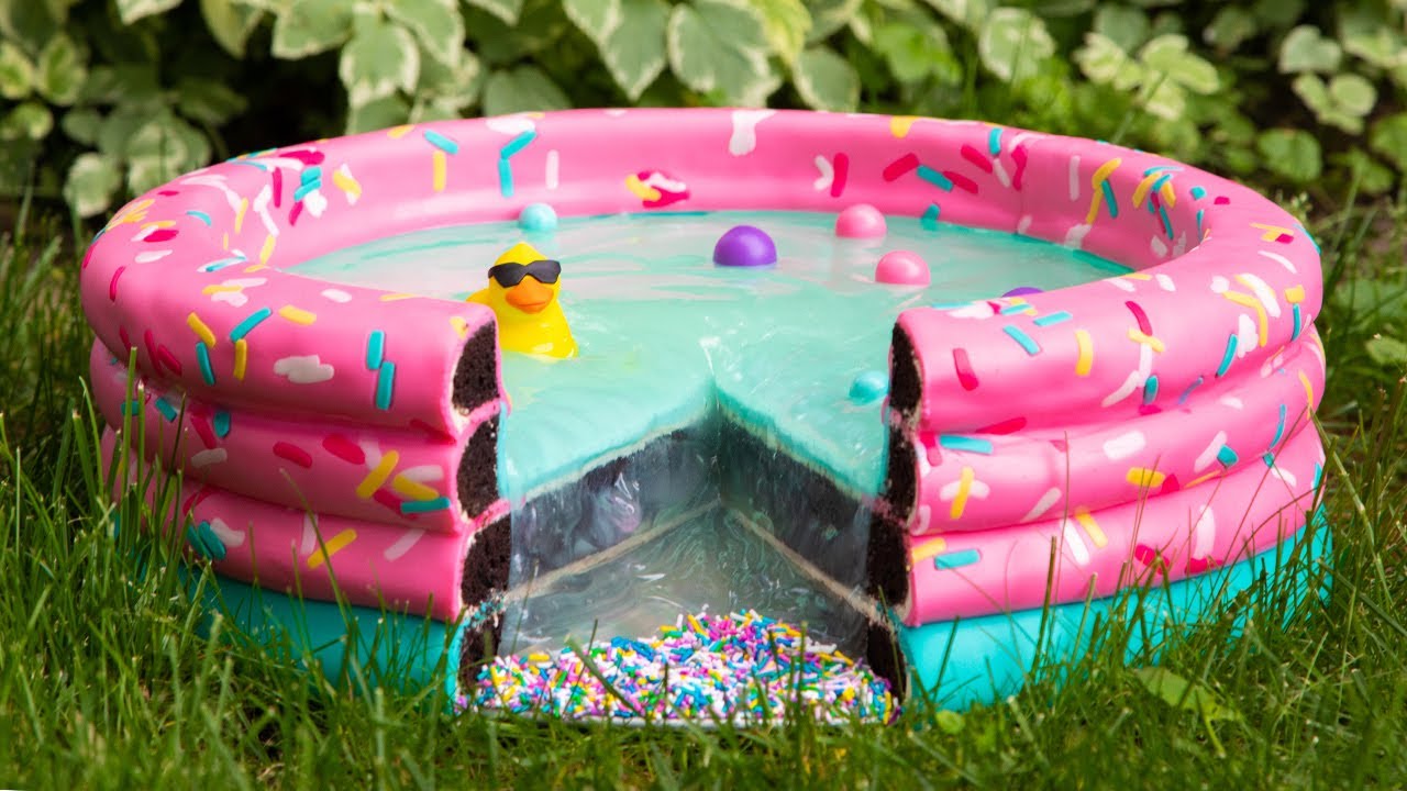 Swimming Pool... CAKE?! | Everything Is Cake | How To Cake It with Yolanda Gampp