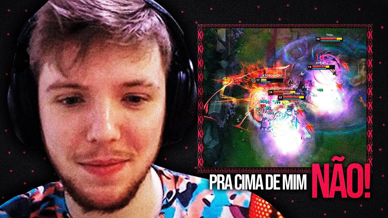 A PLAY DE VOCÊS FOI BOA, PENA QUE FOI PRA CIMA DE MIM