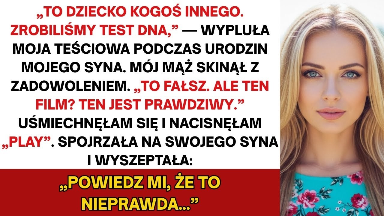 Na przyjęciu mojego dziecka mój mąż oraz teściowa ujawnili kłamstwo o DNA— ja sama ujawniłam prawdę…