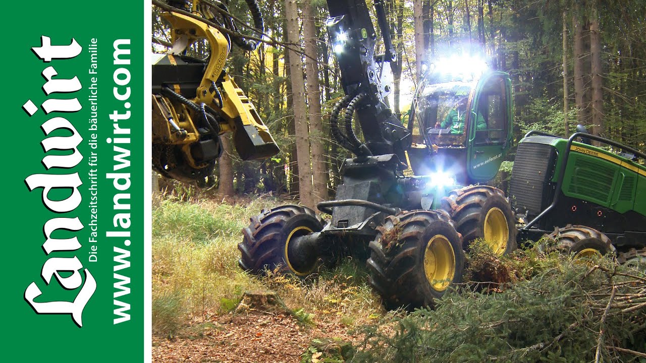 John Deere Forstmaschinen | Austrofoma 2015 | landwirt.com