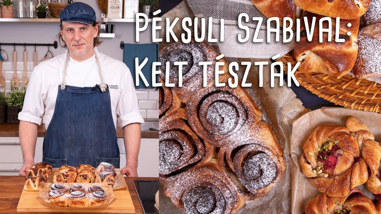 Málnás tekercs, fahéjas csiga, túrós batyu Szabi a péktől | Mindmegette.hu