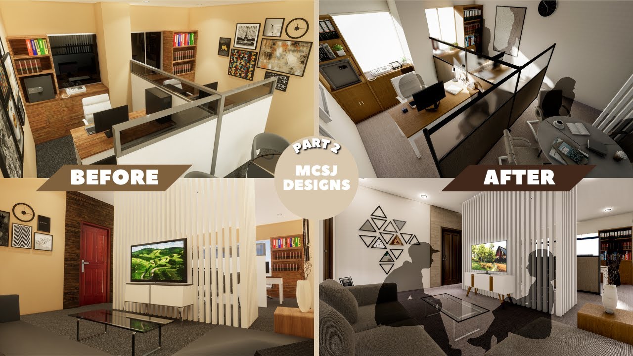 PAST OJT GROUP PROJECT: LAW OFFICE CONDO | Part II - Re-rendering