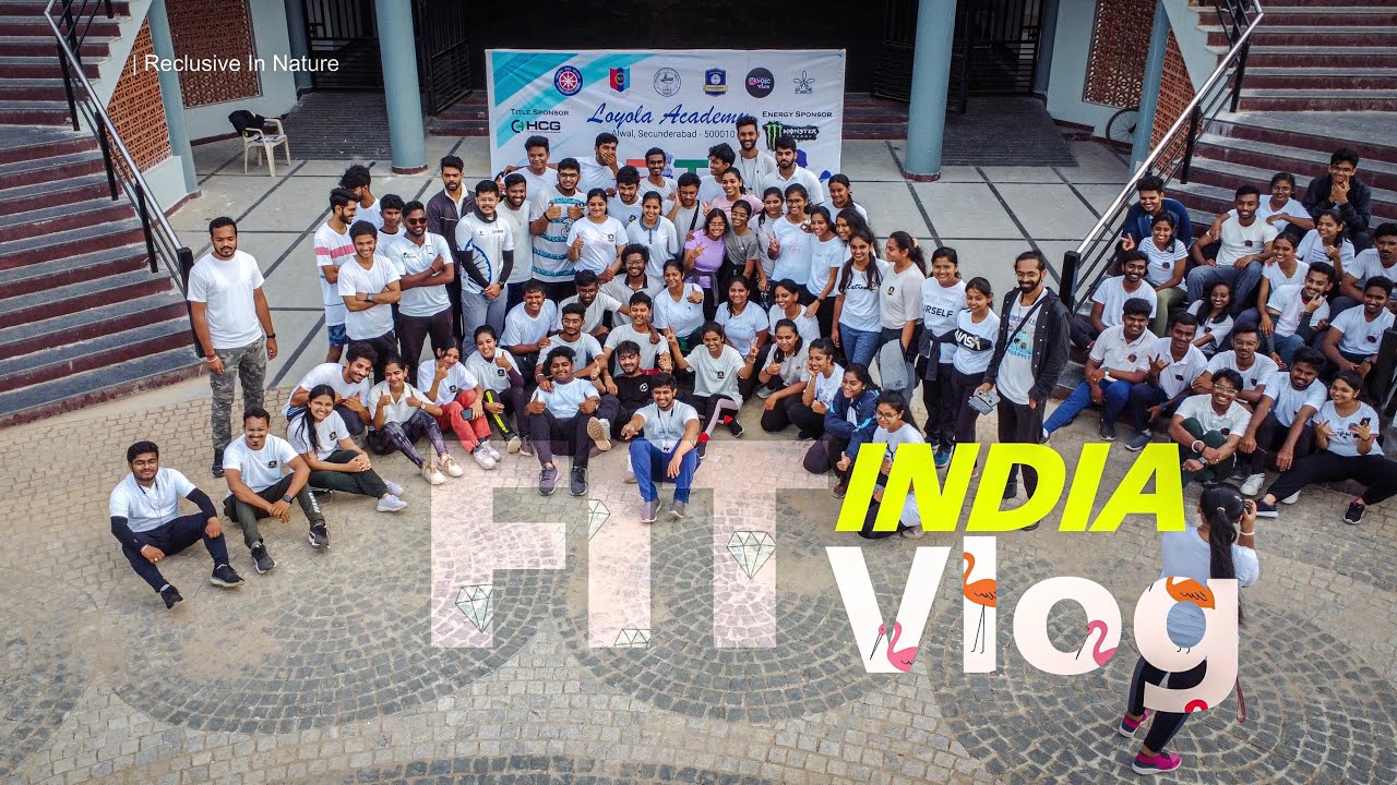 FIT INDIA RIDE VLOG | Loyola Academy | Sanskari vlogsss