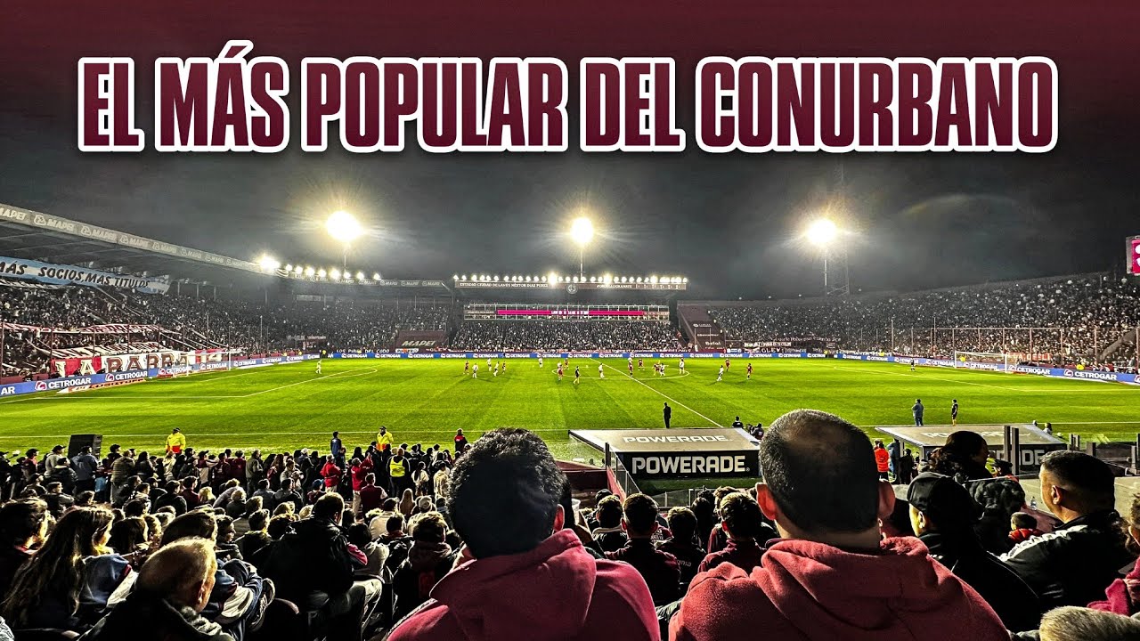 EL MÁS POPULAR DEL CONURBANO | +40MIL HINCHAS DE LANÚS ANTE RIVER PLATE 