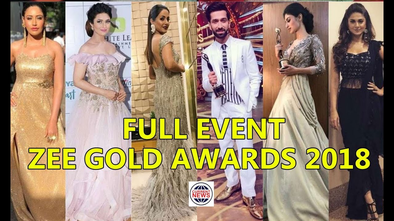 Full Event Zee Gold Awards 2018 | Hina Khan, Jennifer Winget and Karan Patel win Gold Awards