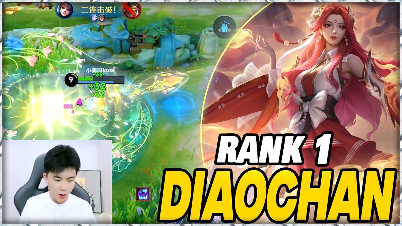 DIAOCHAN RANK 1 INSANE AGGRESSIVE! GOD MODE PLAYS & CARRY | HONOR OF KINGS 2025