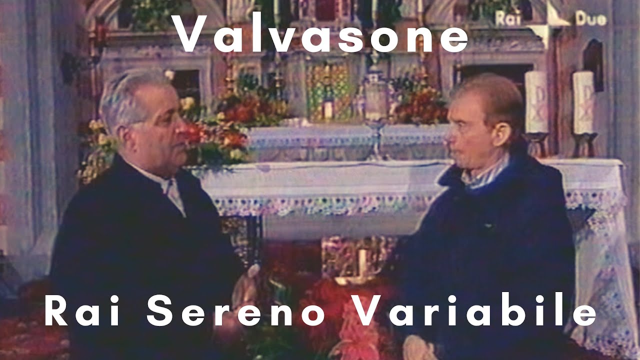 Sereno Variabile Osvaldo Bevilacqua turismo Friuli Valvasone Rai Tv anni 90