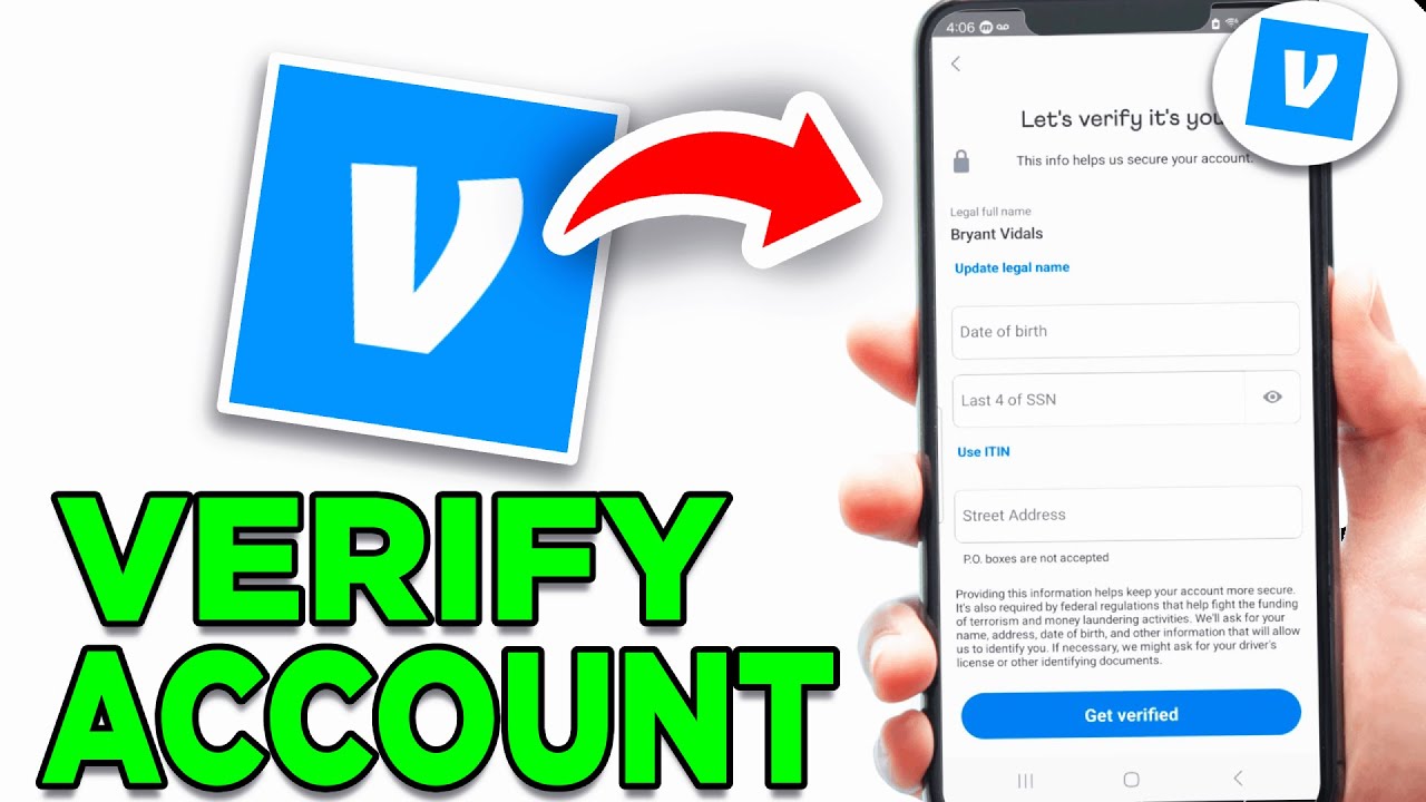 Как подтвердить учётную запись Venmo! (Полное руководство) &mdash; Подтвердите свою личность на Venmo