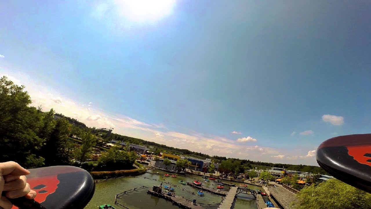 Flying Ninjago on-ride HD POV Legoland Deutschland
