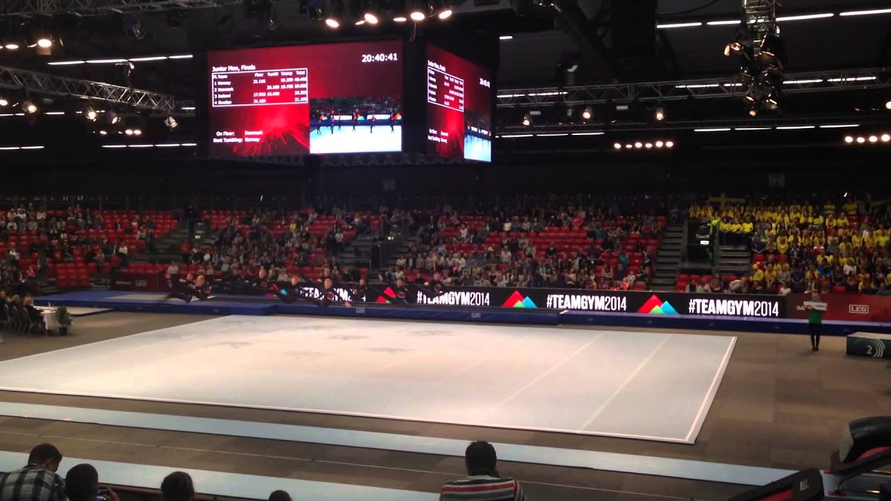 JuniorDrenge vinder EM-guld #teamgym2014