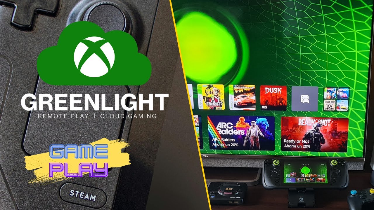 Greenlight / ¿XBOX portátil? Revisamos esta gran aplicación para Steam Deck!