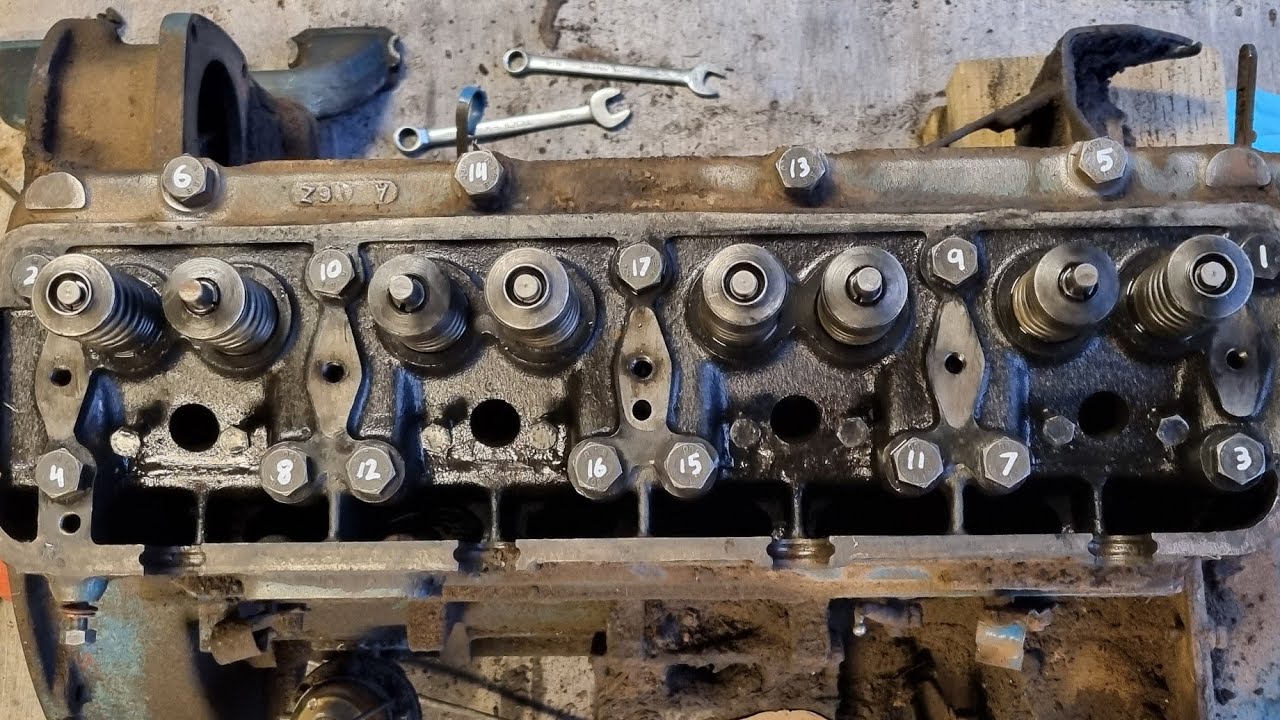 Fordson Major Cylinder Head and Head Gasket Removal