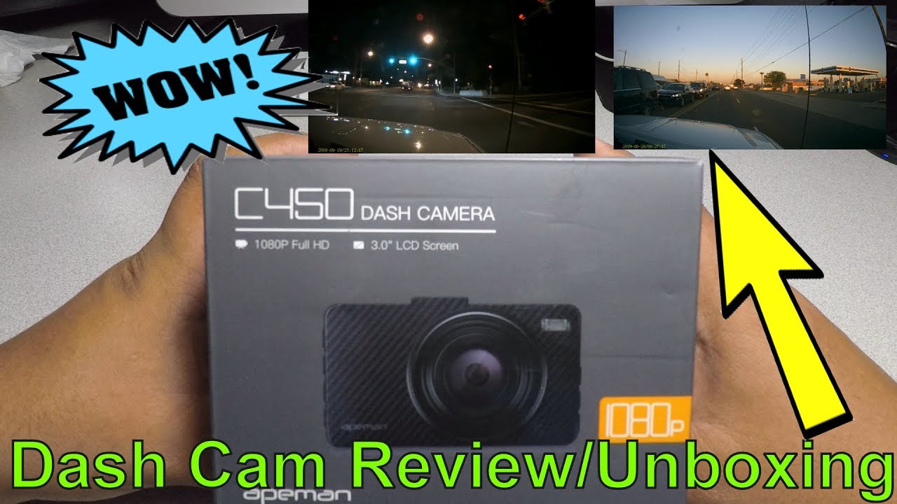 Apeman Dash Cam C450