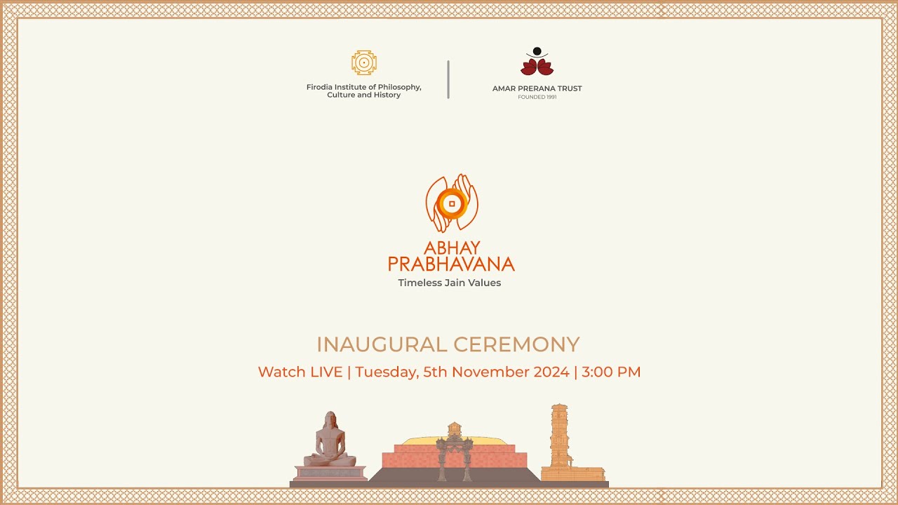Abhay Prabhavana Inaugural Ceremony | Tuesday, 5th November 2024