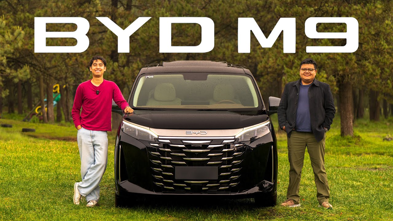 ¡La híbrida enchufable mas barata de México! || BYD M9 Review