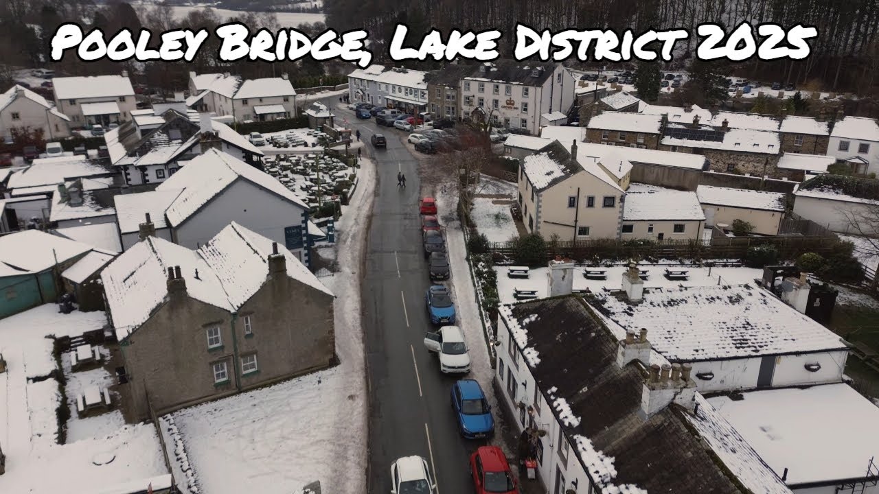 Pooley Bridge In The Lake District, Winter 2025.
