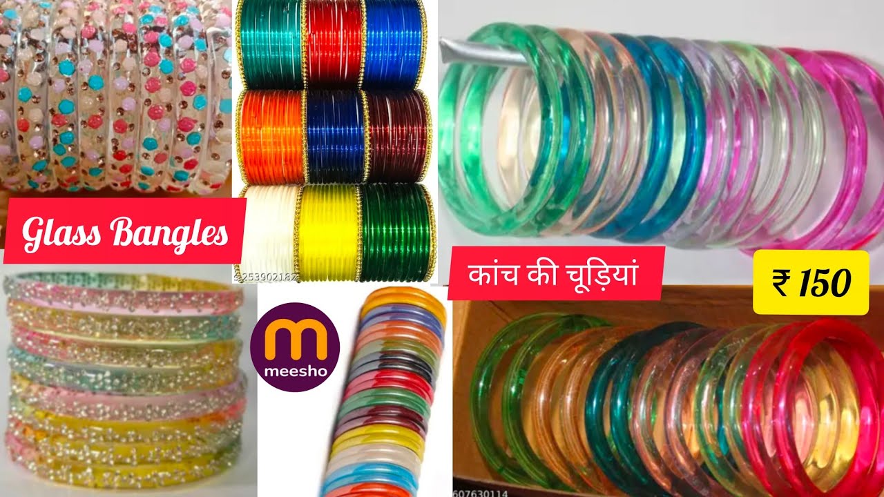 Latest & Trendy 2026,Bangles From Meesho ✨ Meesho bangles hual ✨ Bangles hual ✨glass bangles #meesho
