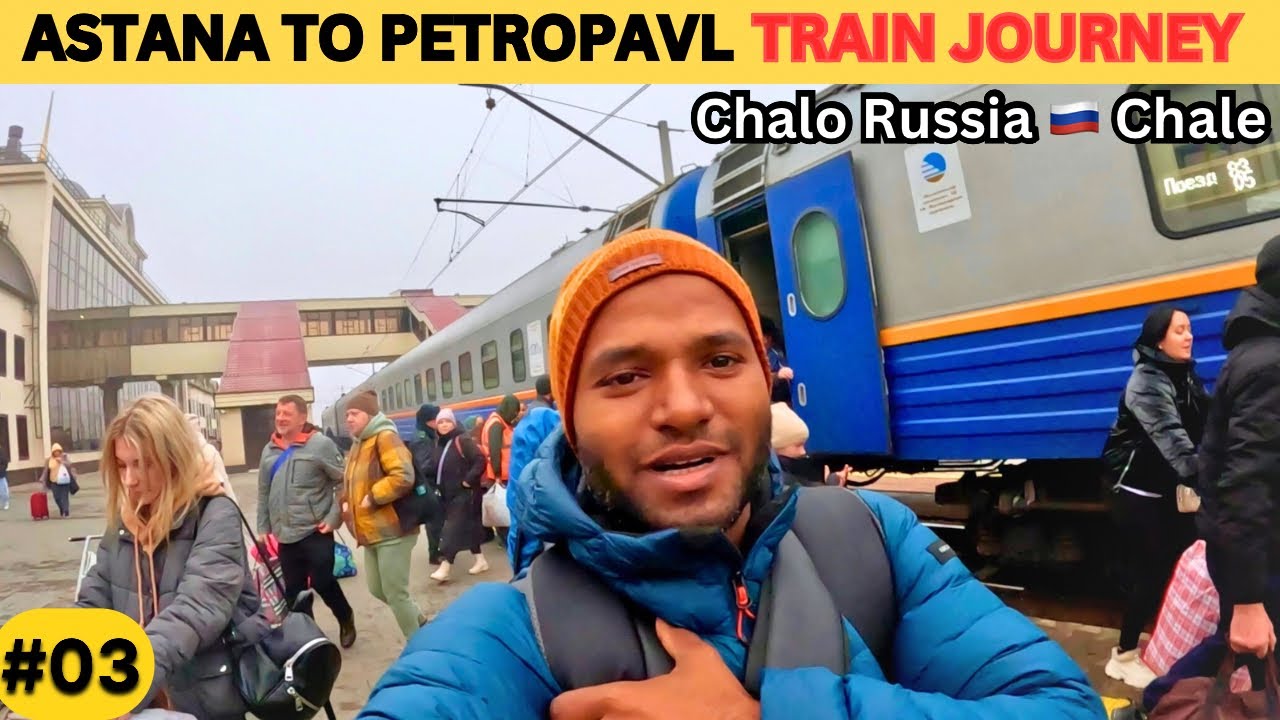 Astana to Petropavl Train Journey | Kazakhstan