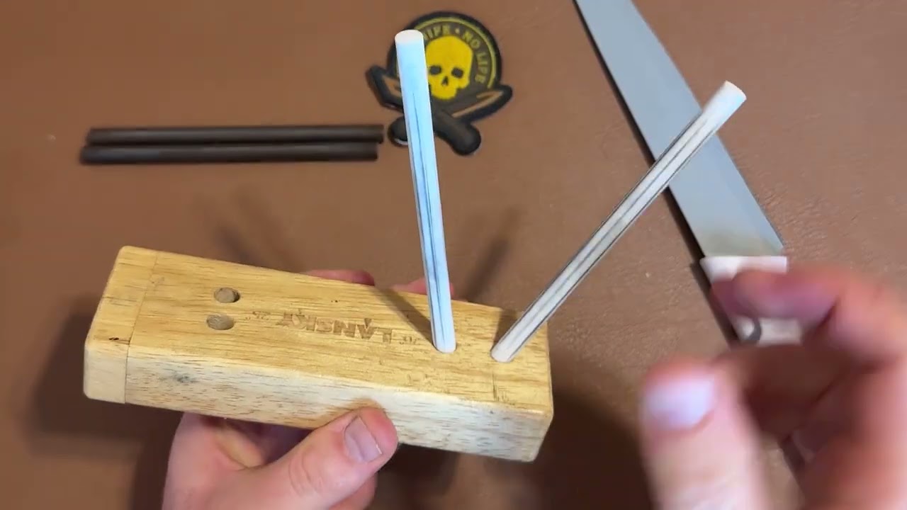Огляд точилки Lansky Ceramic Turn Box. Як гострити на  таких 
