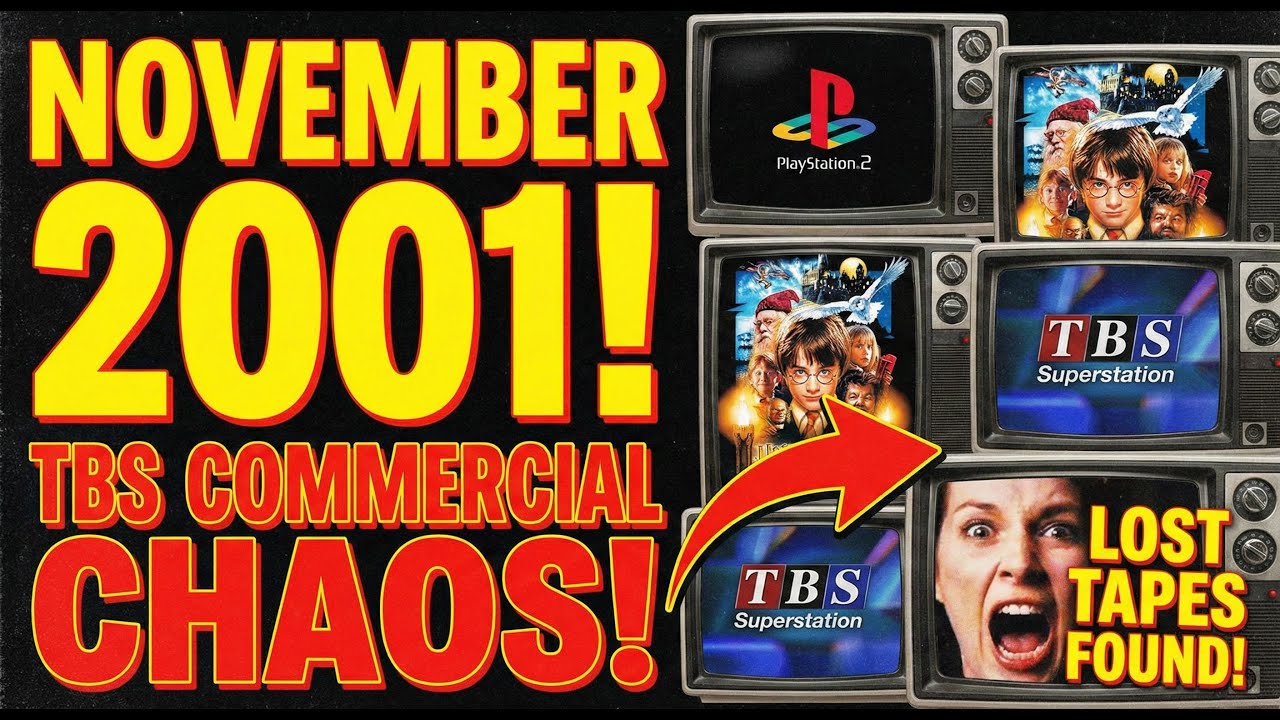 Телевизионная капсула времени 2001 года: рекламные ролики телеканала TBS Superstation (День благо...