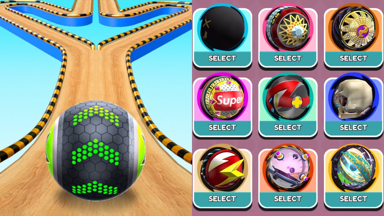 Going Balls New Update Portal Quest Feature Vs Challenge, Funny Race Android, iOS Gameplay 12