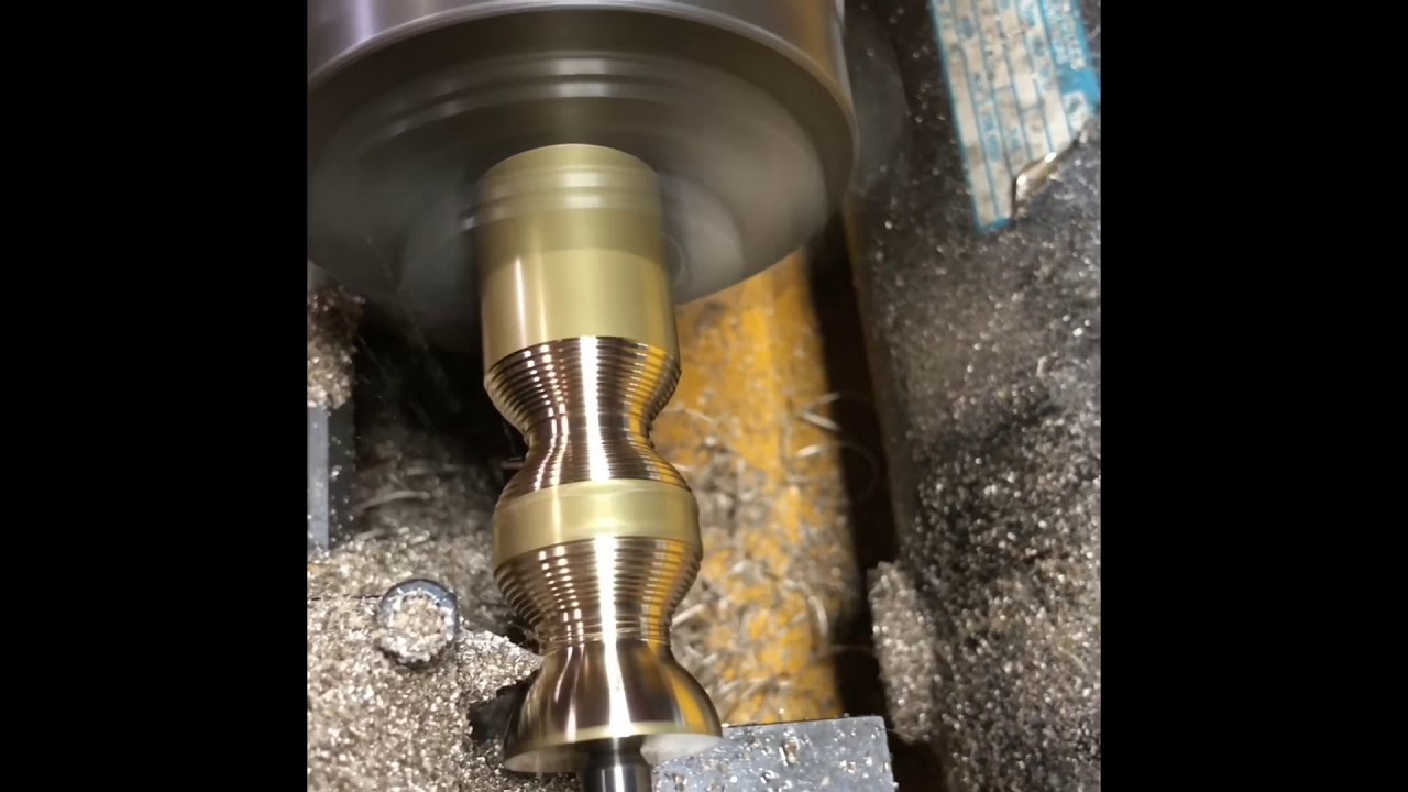 SQ RT of 2 Over 2 HAMMER on EMCO Compact 5 CNC Lathe