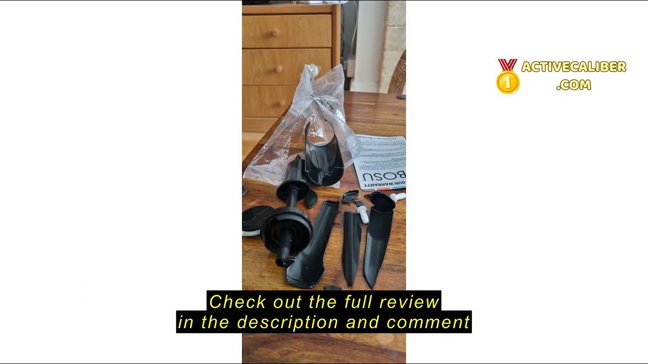 Review BOSU Sport Balance Trainer, Travel Size Allows for Easy Transportation and Storage, 50cm,