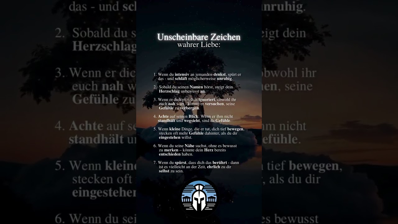 5 Zeichen f&uuml;r wahre Liebe 🏆 #&uuml;berleben #liebe #tipps #tricks #beziehungstipps #beziehung #motivation