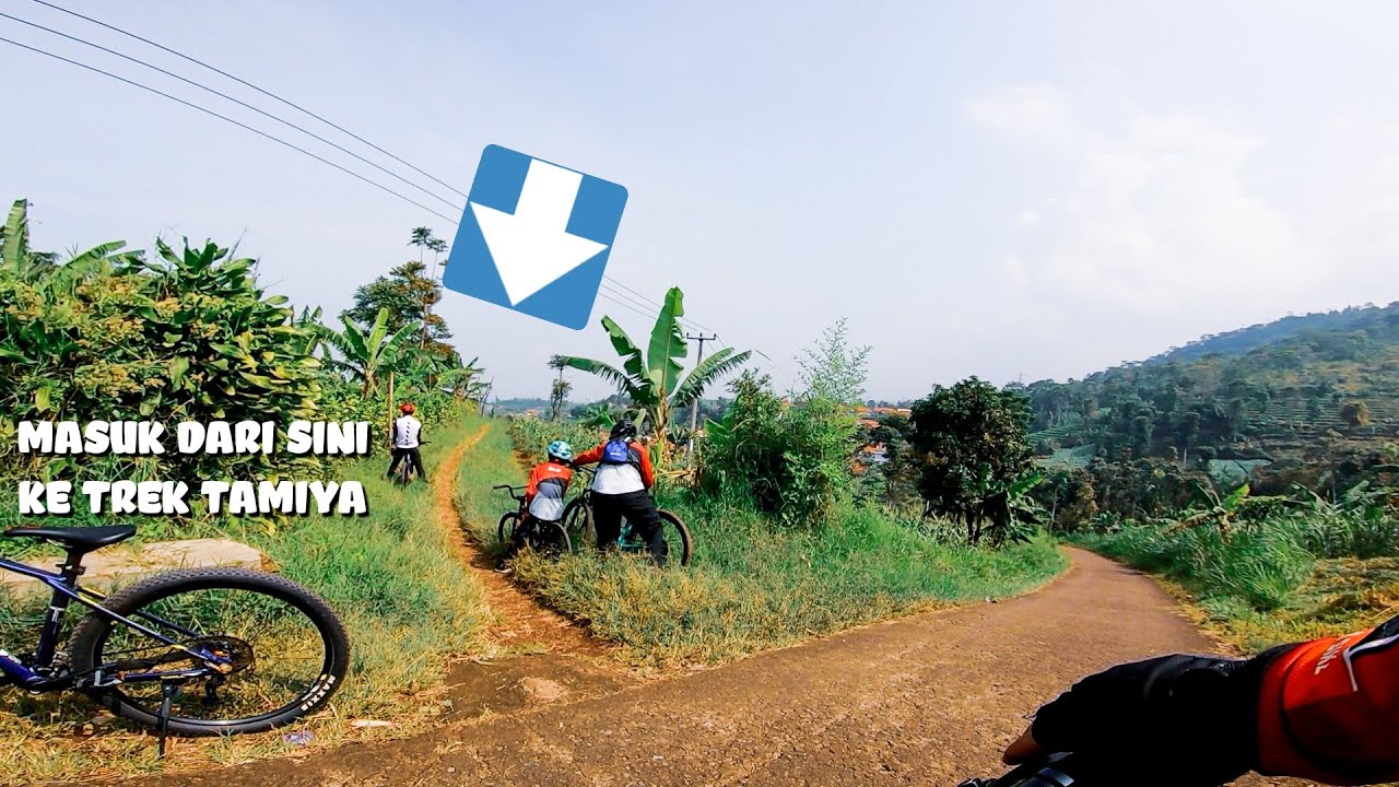 Arah jalan ke TREK TAMIYA padasuka Bandung Part 1