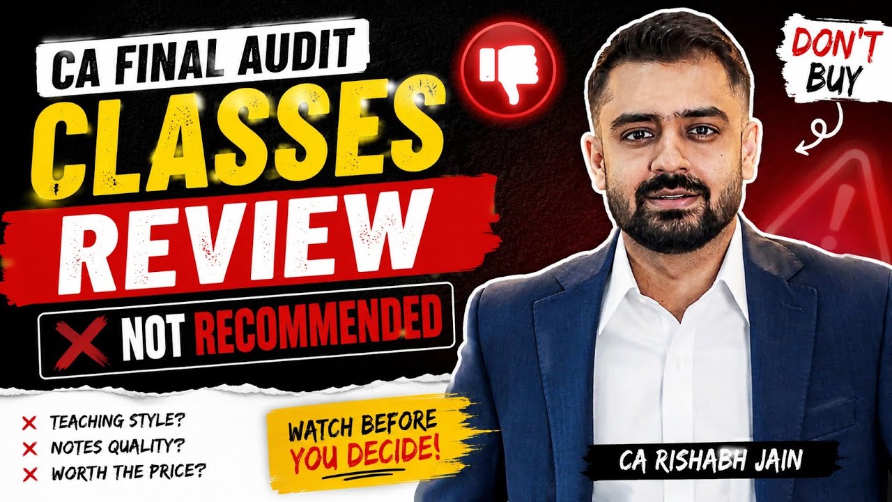 CA Final Audit by CA Rishabh Jain Review | Honest Review After Studying | Not Recommended?🫠😥