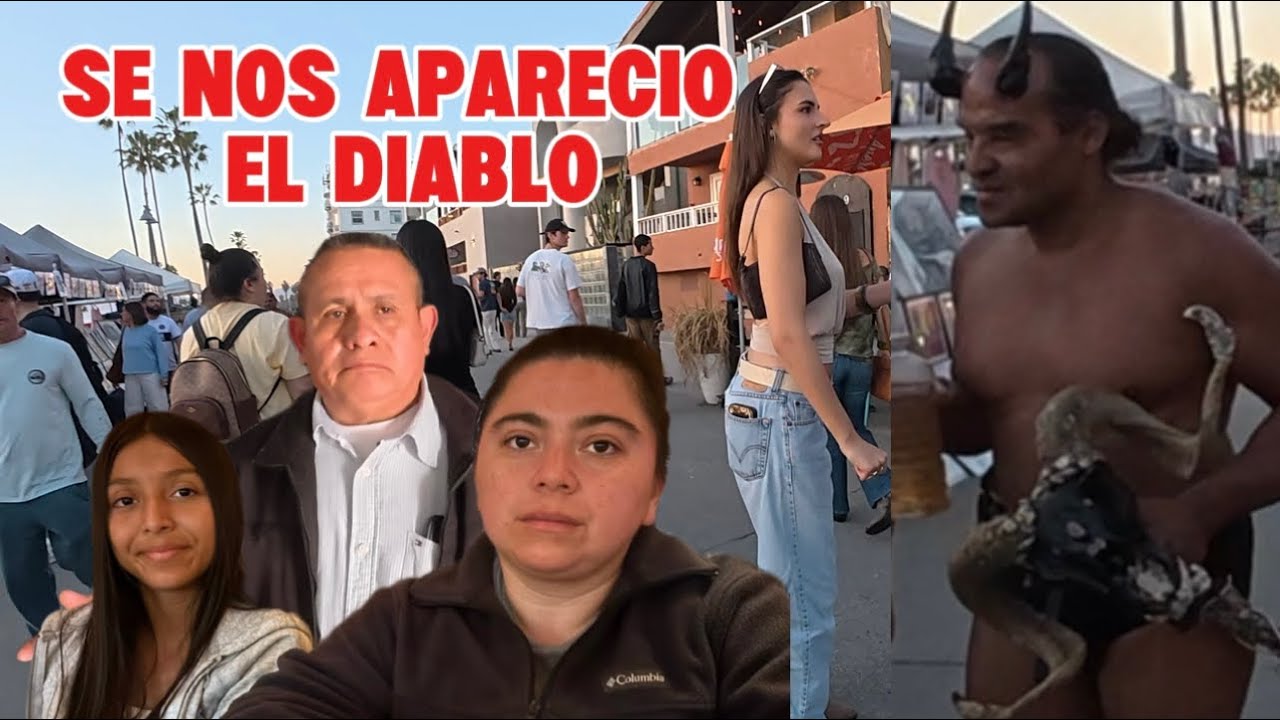 EN VENICE BEACH se nos apareció el diablo