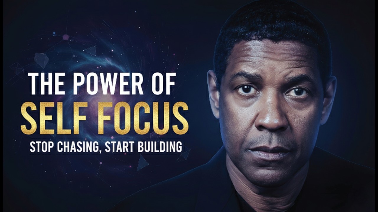 When You Focus On Yourself Everything Falls Into Place by Denzel Washington!