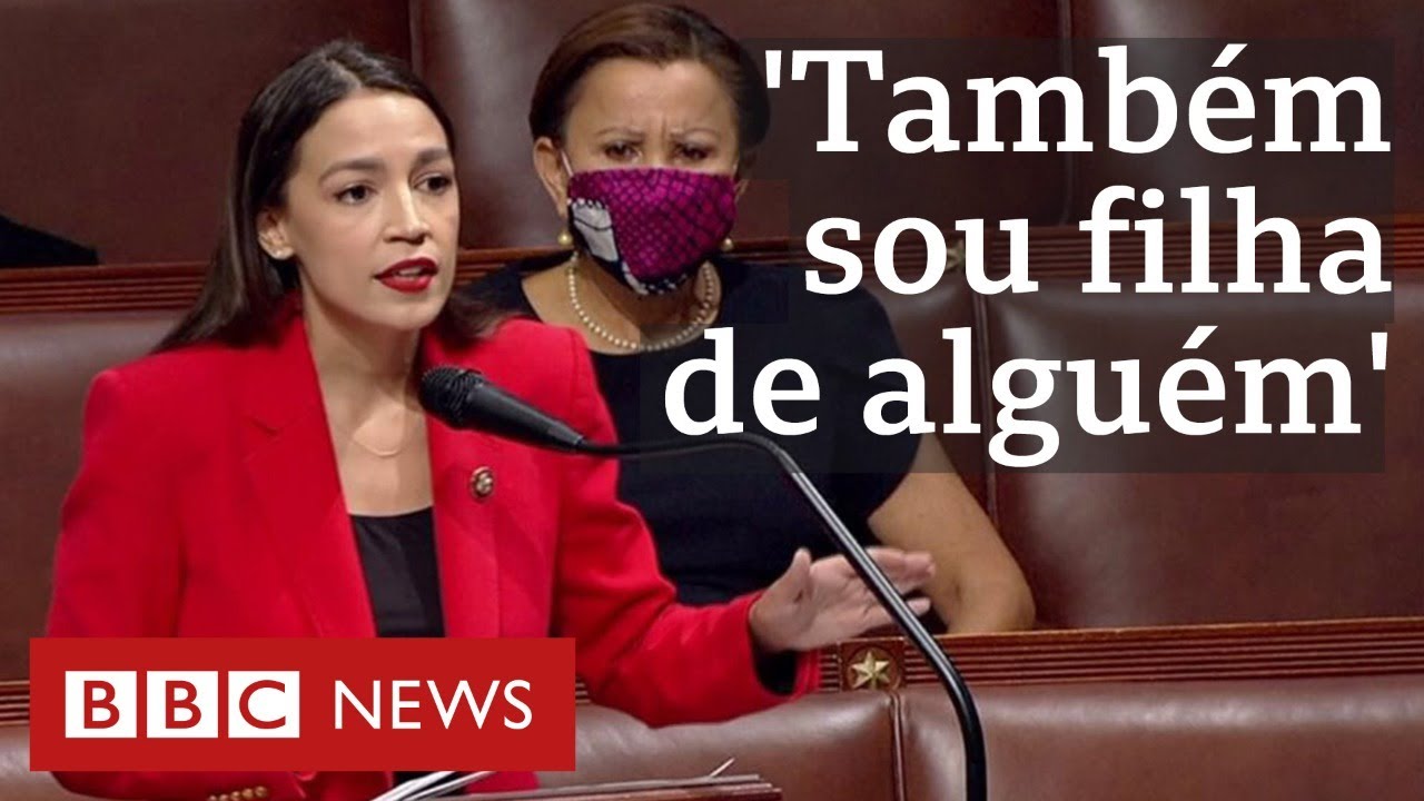 'Ter filha não faz um homem decente', diz Alexandria Ocasio-Cortez após insulto sexista de deputado