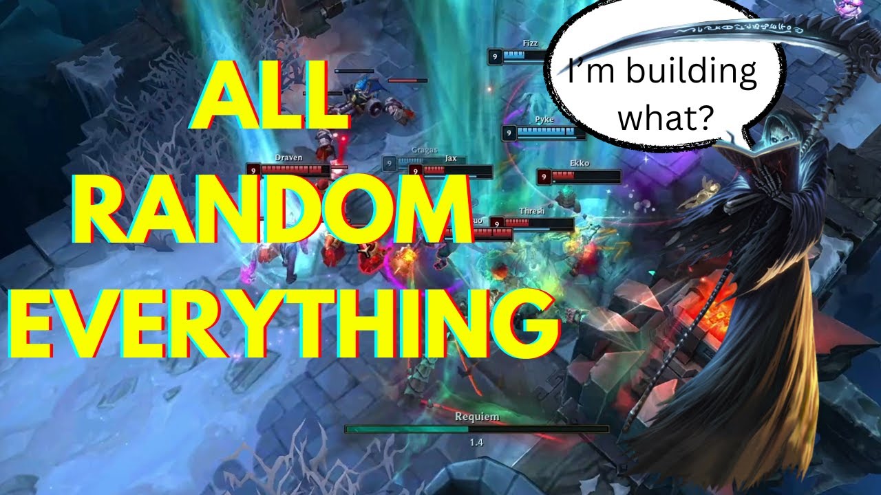Karthus in ARAM but My Items are COMPLETELY RANDOMIZED!