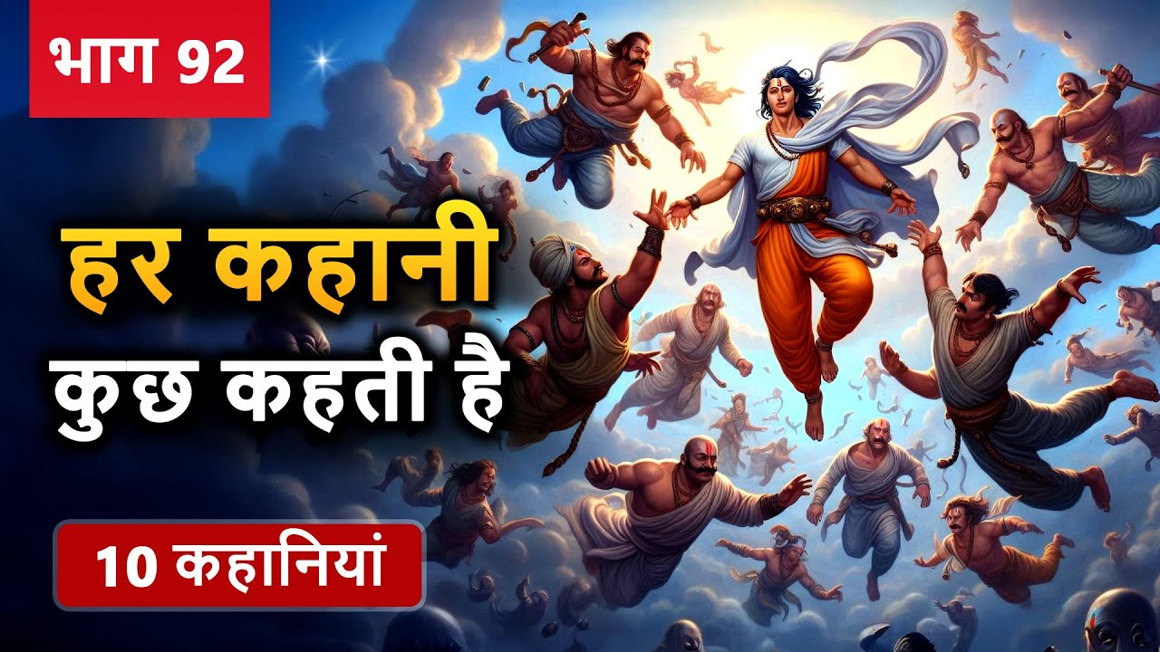 PART 92 (10 कहानियाँ) हर कहानी कुछ कहती है | Hindi Moral Story | Spiritual TV #cartoon