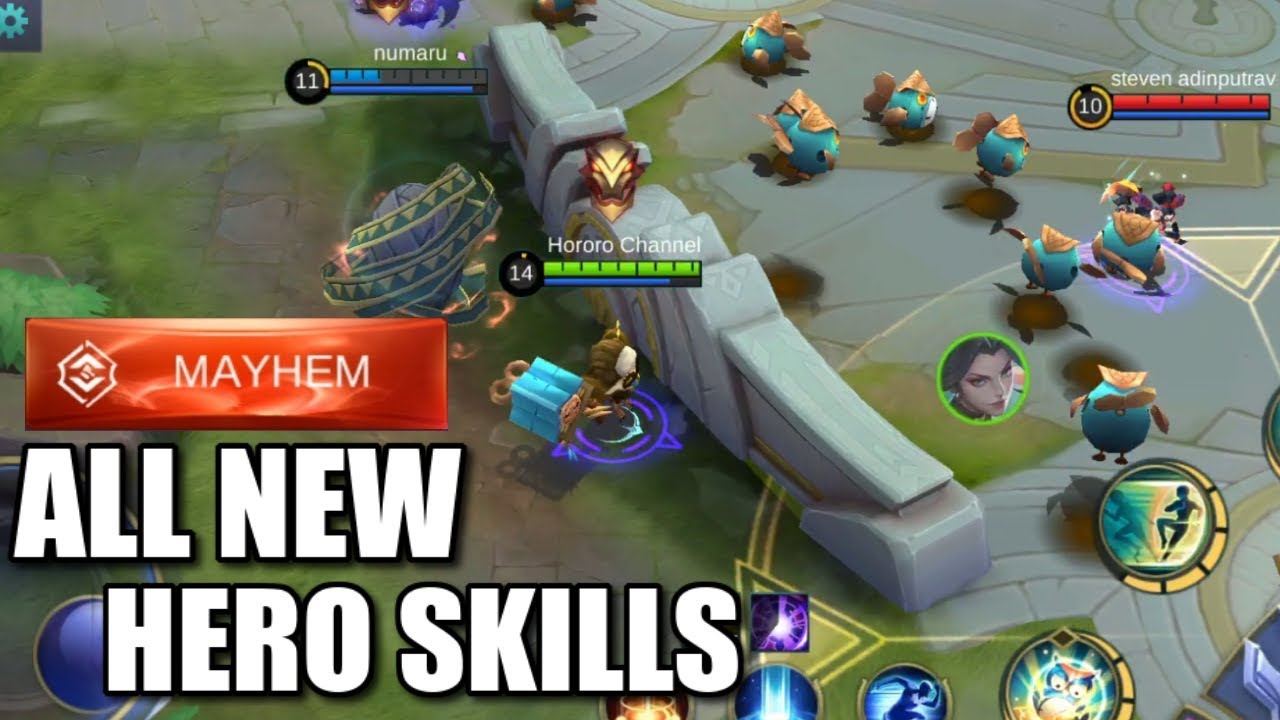 ALL HERO SKILLS IN THE NEW MAYHEM MODE