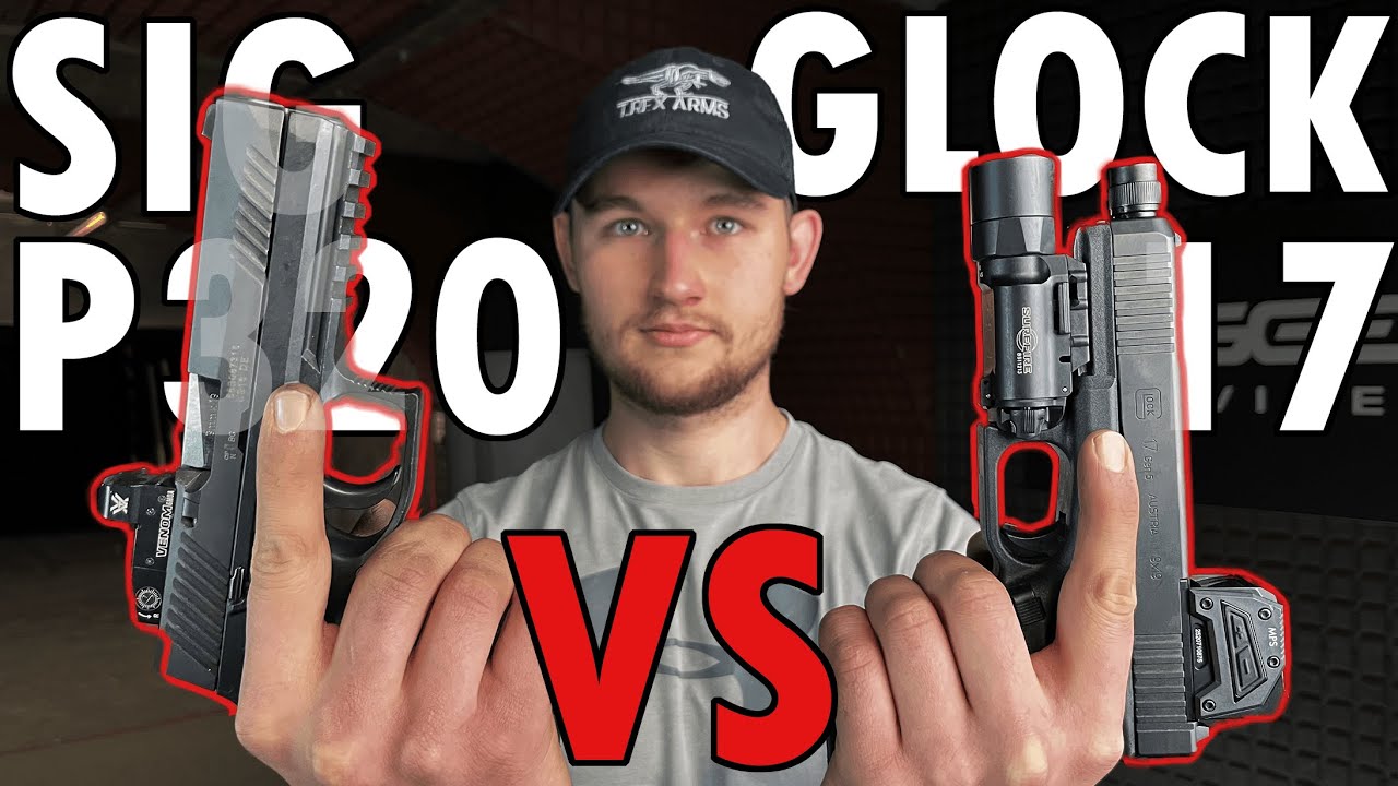 SIG SAUER P320 Recenze + porovnání GLOCK 17 vs SIG P320
