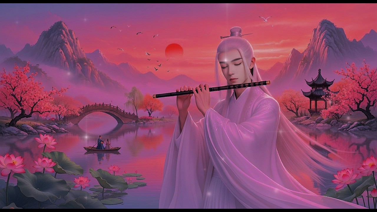 Find Peace 🌿 Guzheng, Zen Flute & Erhu for Deep Calm #trending #zenmusic #flute #relaxingmusic