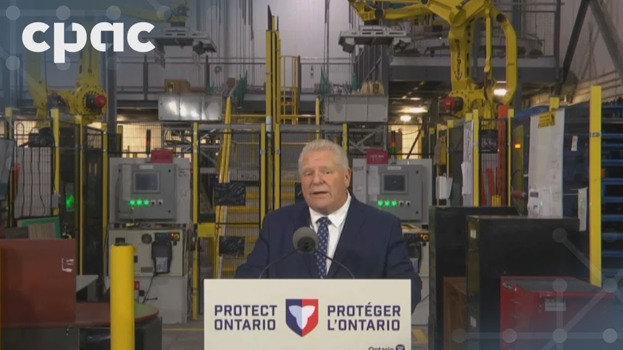 Ontario Premier Doug Ford welcomes investment in Mississauga bottling plant – December 4, 2025