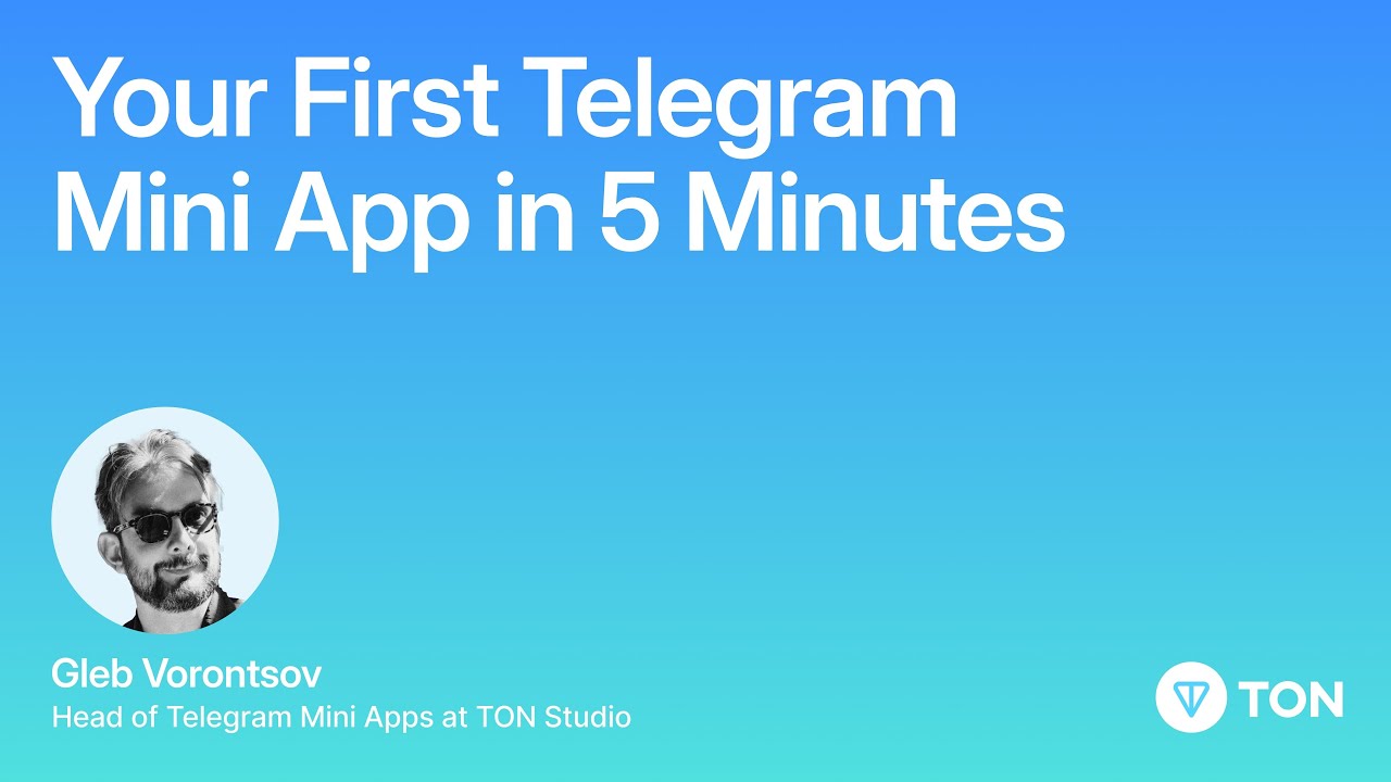 Ep. 2 Code Series: Your First Telegram Mini App in 5 Minutes