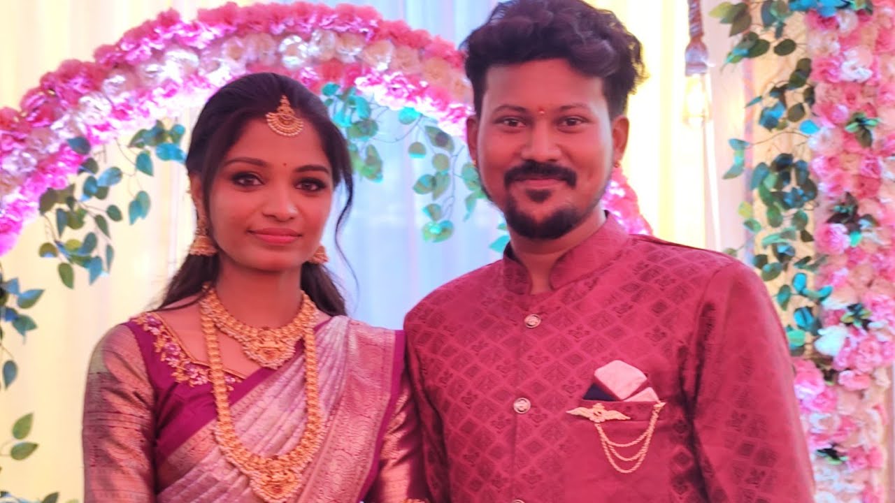 @ Engagement Bhavya nd Kiran @engagment ceremony 