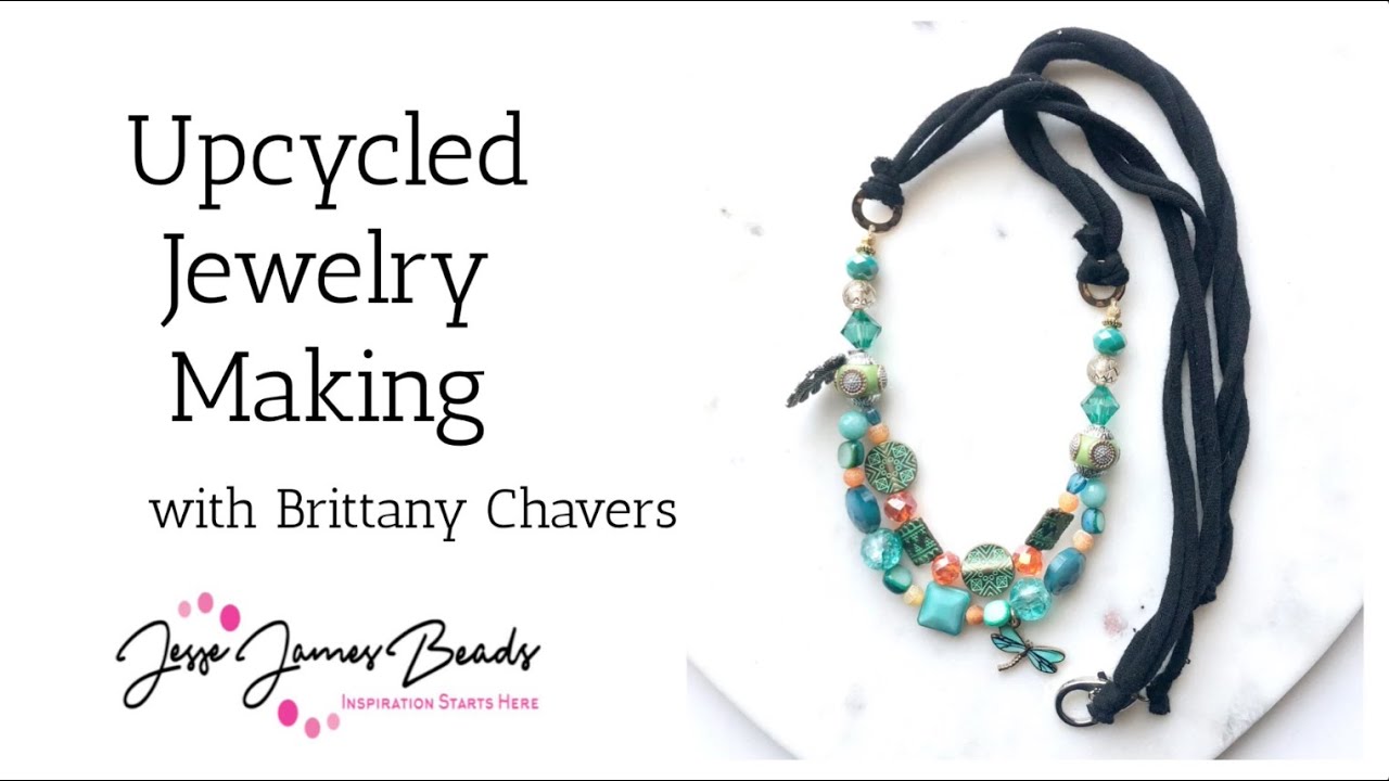 Upcycled T-Shirt Yarn Necklace with Brittany Chavers