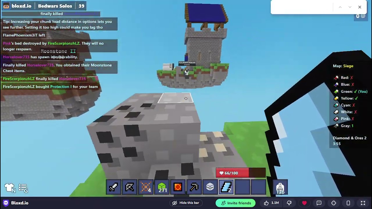 Crazy games/bloxd.io/bedwars