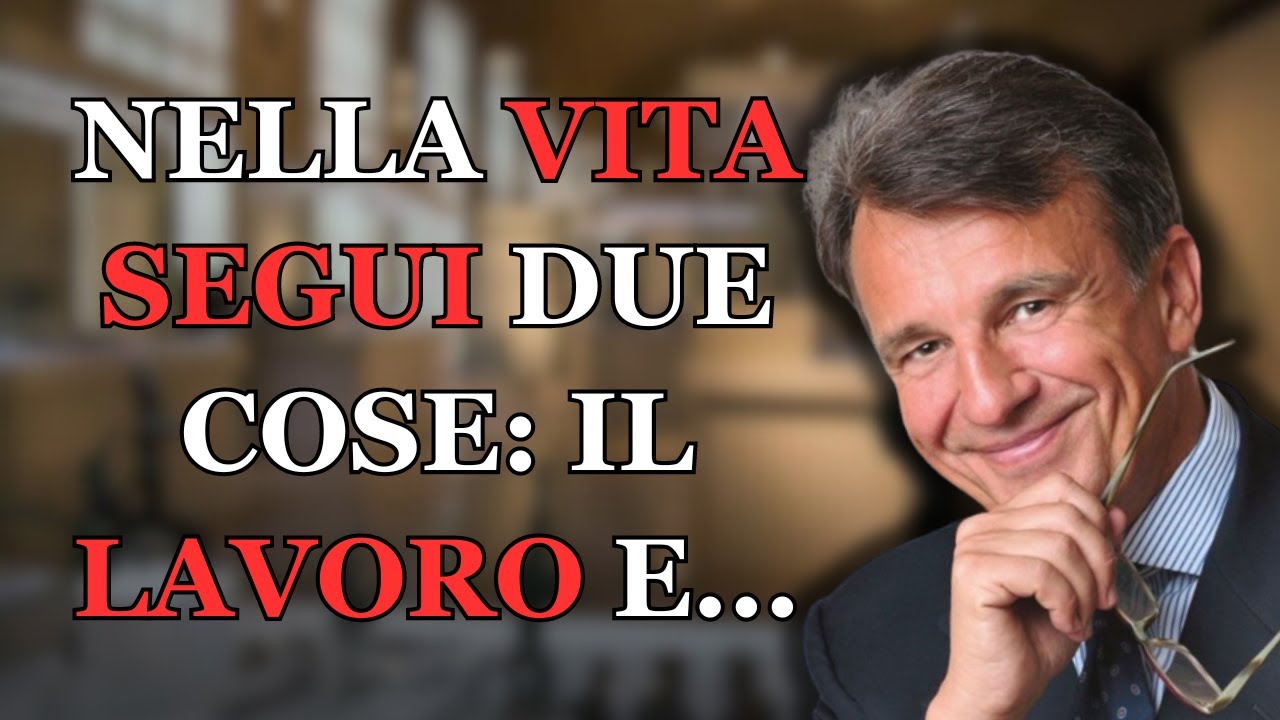 Questo Discorso sul Lavoro di Raffaele Morelli ti Farà Realizzare i Tuoi Sogni