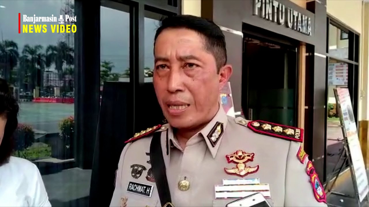 Ratusan Anggota Polresta Banjarmasin Sambut Kedatangan Kapolresta Baru