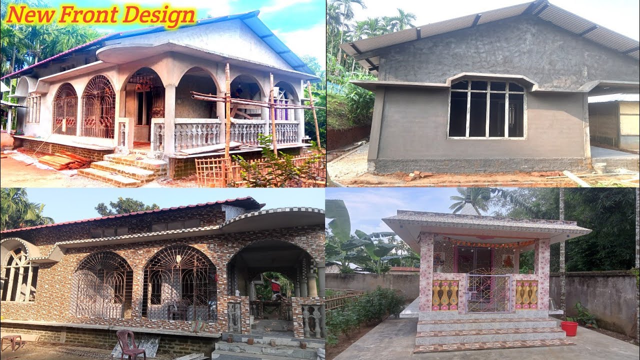 Simple House Design 2021 / House Front Style /house front design indian village style