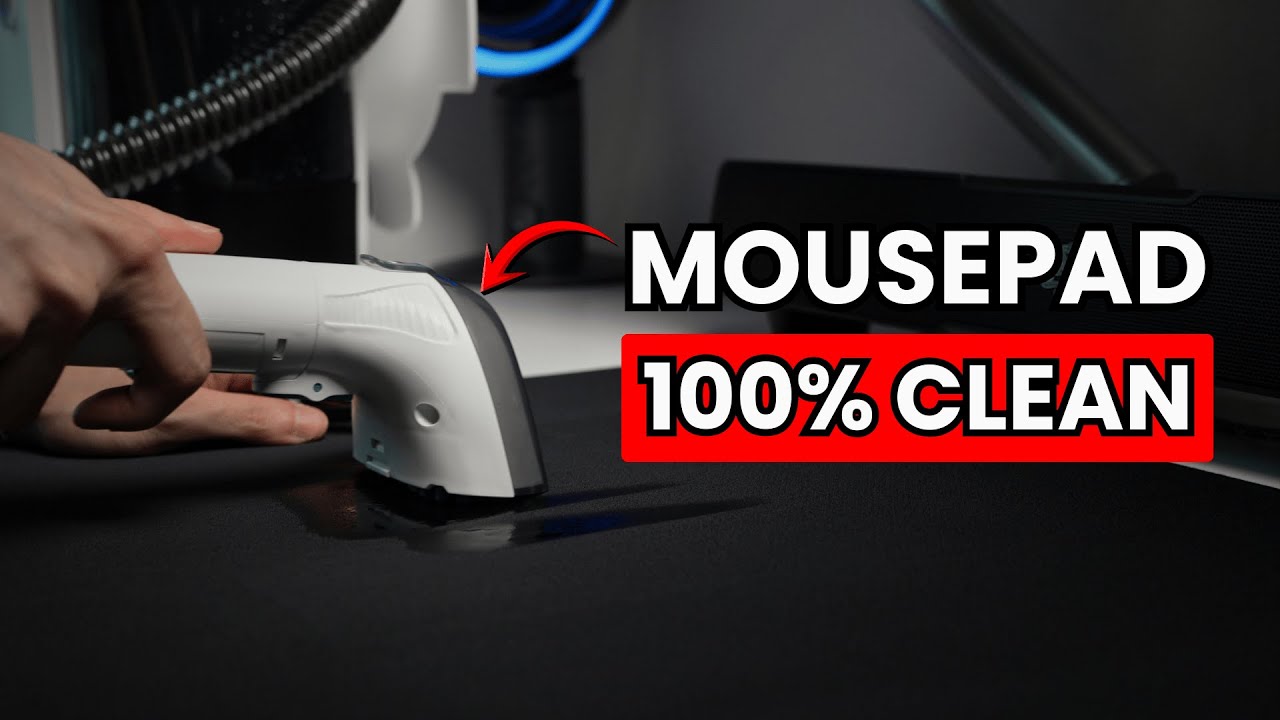 Deep Cleaning Mousepad Experiment: Machine vs. Gamer Gunk
