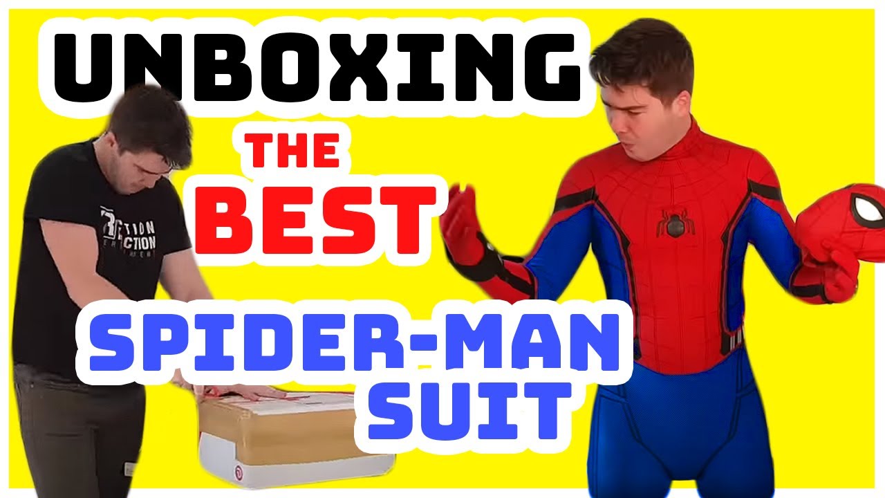 RPC Studio Spider-Man Homecoming Screen-Printed suit 208v8 - Unboxing & Review