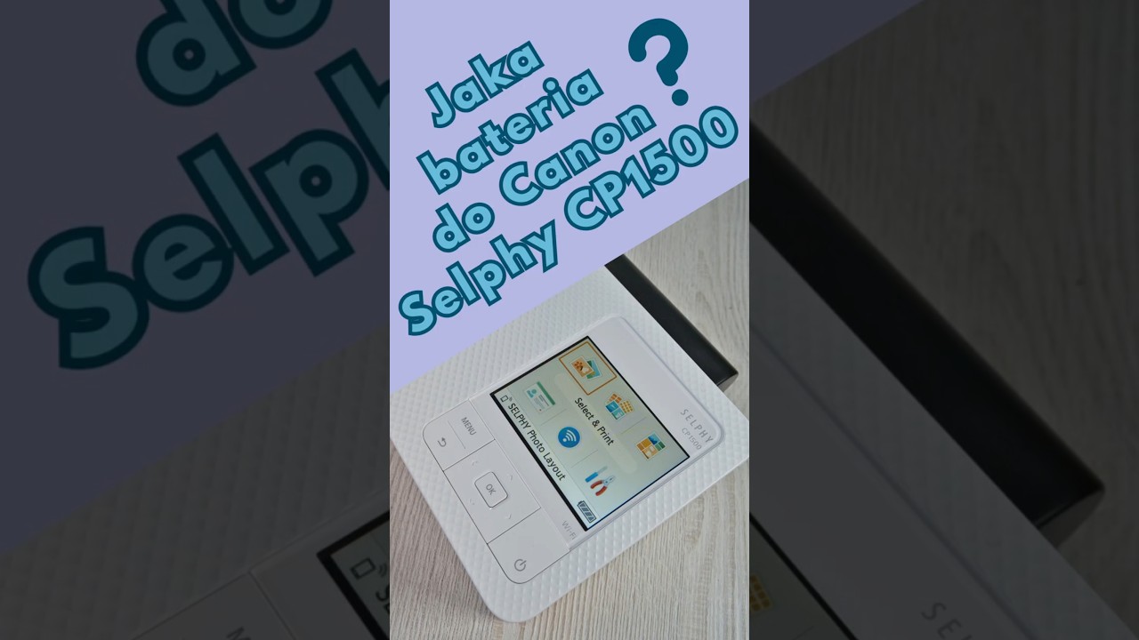 Bateria do Canon Selphy CP1500 #canoncp1500 #canonselphy #NB-CP2LI